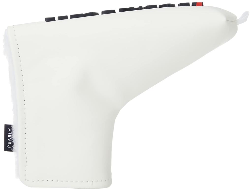 PEARLY GATES Unisex Putter Cover for Ping-Type Golf Clubs, Standard Matte Synthetic Leather PT / 053-3984503 030_White FR