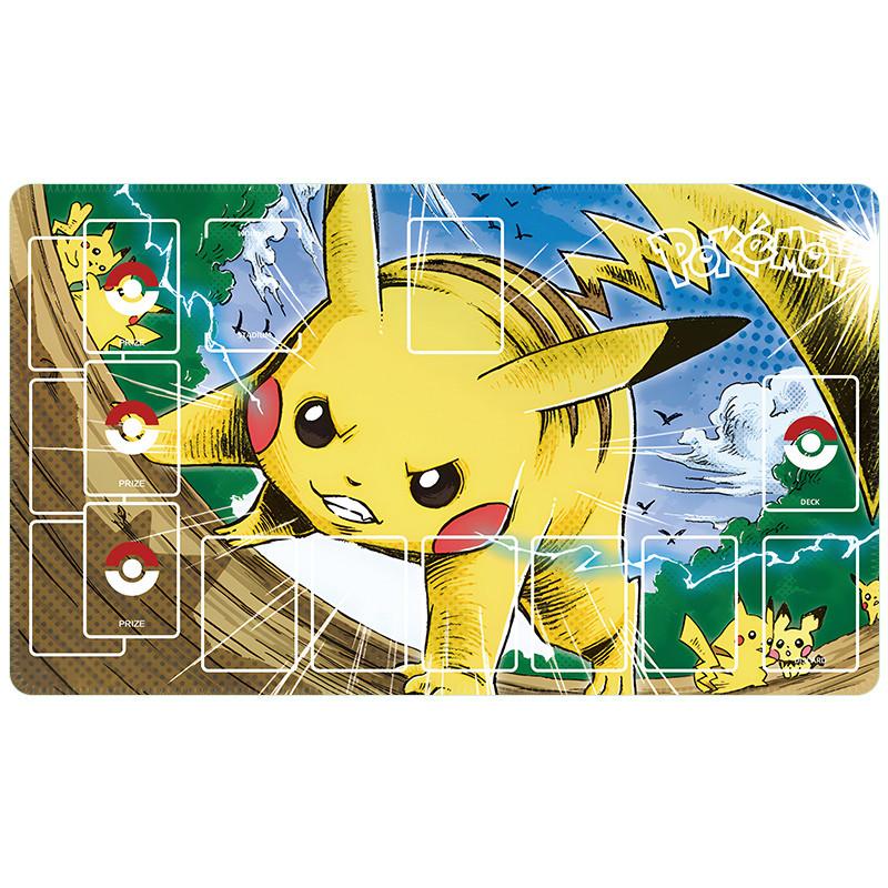 Anime Pokemon GAME PTCG Dedicated DIY Card Playmat Battle Against K Jirachi Lunala Solgaleo Collection Gift Toys