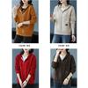 Hooded Cardigan Jacket for Women 2025 Spring and Autumn New Korean Style Casual Fashion Outerwear Zipper Sweater with Hood Knitted Sweater