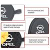 Non-Slip Car Leather Coaster Water Cup Pad Interior Accessories For Opel Corsa Astra Insignia Vectra Zafira Meriva Mokka QA5