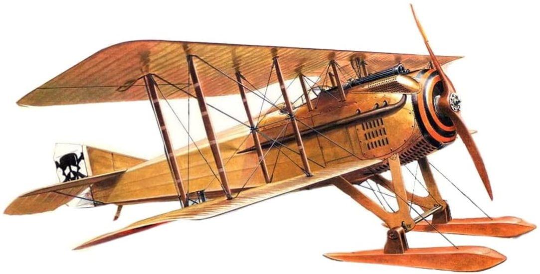 

Пластиковая модель истребителя Roden French Spud 7 с русскими лыжами RE32617 1/32 C.1