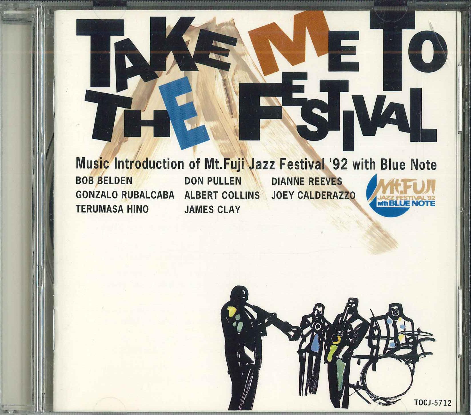 

CD РАЗНЫЕ Возьми меня на фестиваль Музыка Интро TOCJ5712 EMI Japan Джаз Б/У