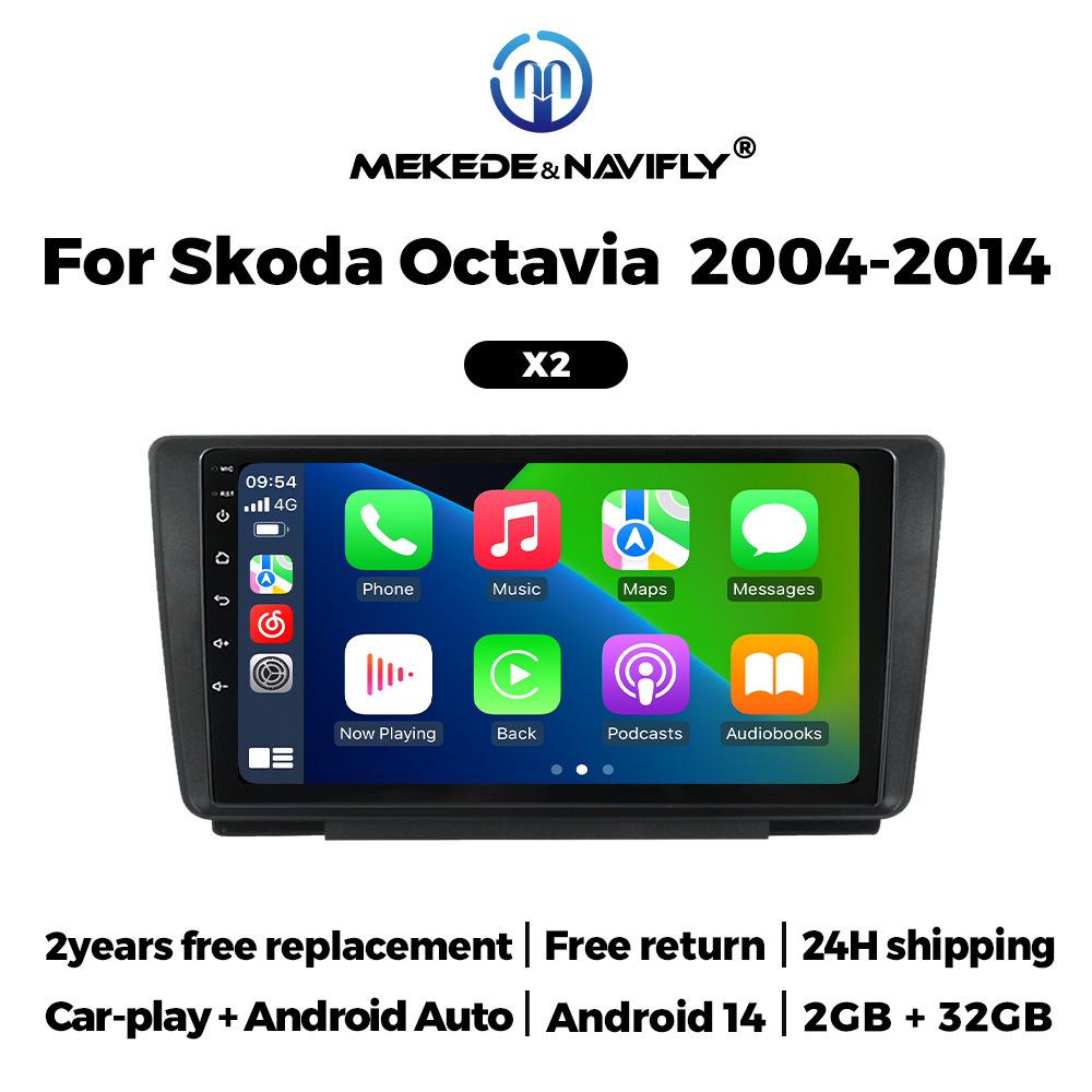 

Android GPS Навигация и Bluetooth Автомагнитола для Skoda Octavia 04- 14 Standard + Camera + DVR