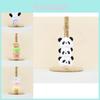 Adorable Panda Head Plush Toy Keychain For Bag Decoration Soft And Cuddly