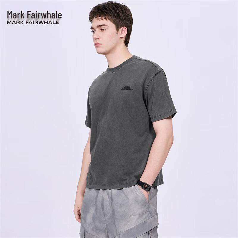 Mark Fairwhale Men's Washed Cotton Short Sleeve T-Shirt