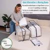 Moving Bag Heavy Duty Dustproof Extra Large Folding Duffle Bag Travel Clothes Storage Bag for Home