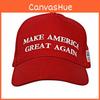 Trump Donald Red Cotton Baseball Cap With Embroidered Lettering Election Events