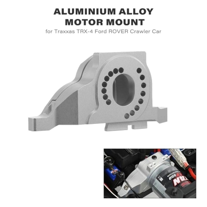 Aluminum Alloy Motor Mount Heat Sink Base Bracket Upgrades Parts for TRX4 T4 1/10 RC Crawler Car Accessories