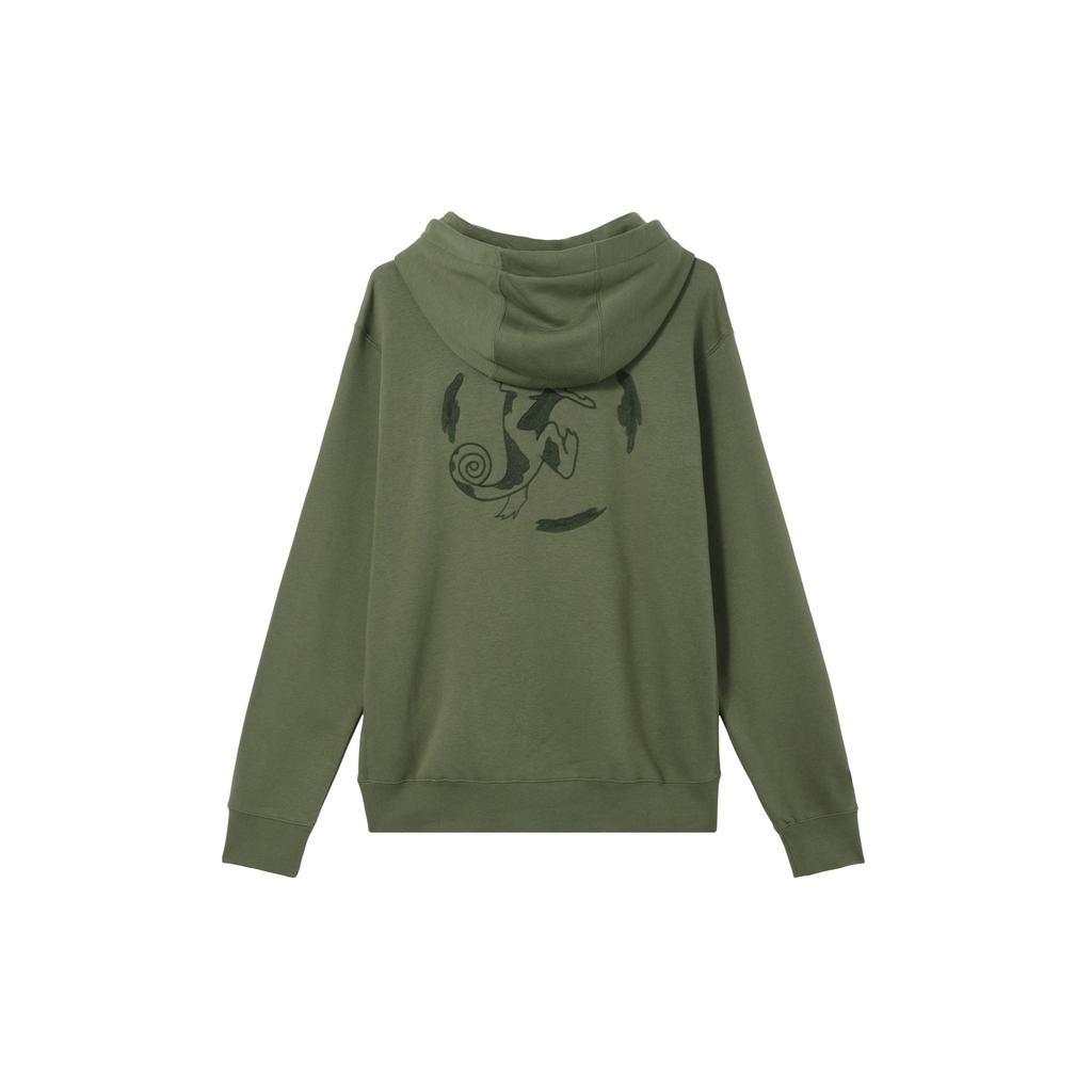 Nike SB Pattern Pullover Hoodie Unisex hoodies Olive-Green FZ4099222