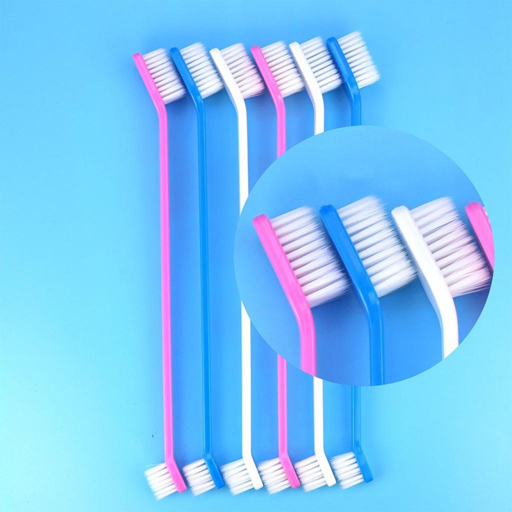 Dogs Toothbrush Teeth Cleaning Bad Breath Care Nontoxic Tooth Brush Tool Dogs Cats Cleaning Supplies Pets Accessories