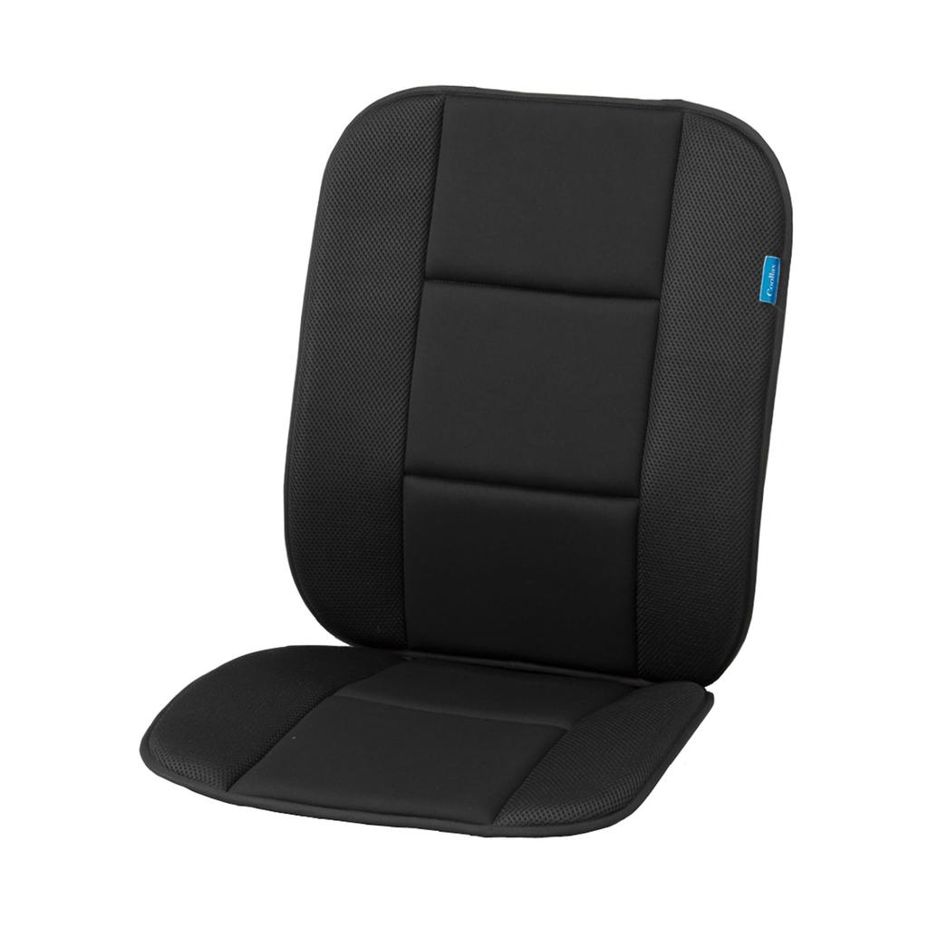 BONFORM Coolax Dry Cushion with Cool to the Backrest, Touch, Moisture-Wicking, Quick-Drying, 45x98cm, Black, 5487-07BK