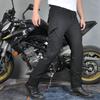 Mens Motorcycle Riding Pants With Ventilated Mesh High-Waist Adjustable Fit Breathable Protective Gear