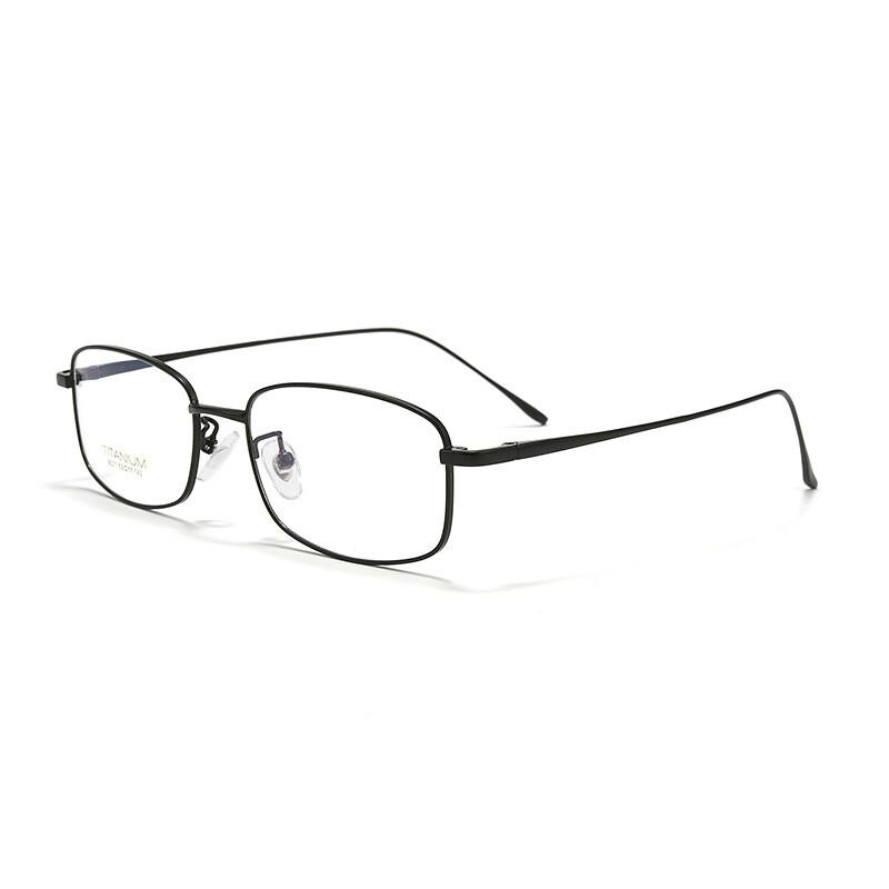 

Reading Eyewear Female Male Eyewear Farsightedness Titanium Alloy For Gents Optical Vintage Presbyopic Ladies Spectacle Rectangular Ray Square Presbyopia5.5