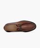 Firenze Atelier [Vibram] Casual Commando Sole Leather Mock Shoes 9008 [Wine Brown]