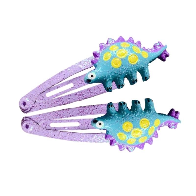 1pair Cartoon Hair Clip Fantasy Themed Barrettes Luxurious Party Children Hairpin Hair Accessories