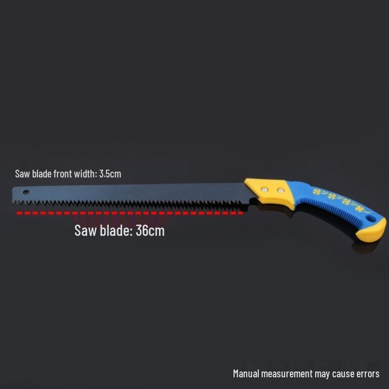 Fine Tooth Garden Pruning Saw - Handheld Woodworking & Fruit Tree Tool