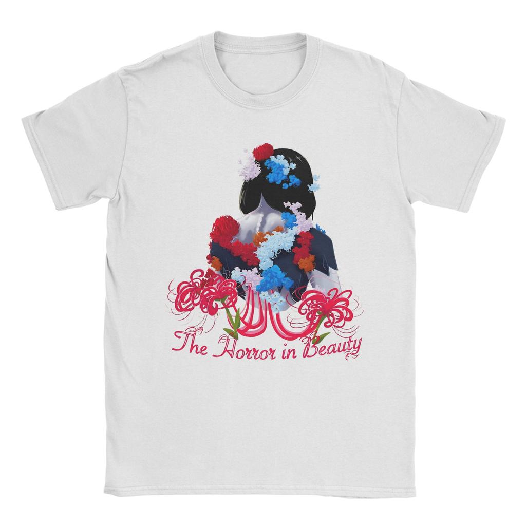 Funny Game Silent Hill F Anime Tshirts Unisex O-neck Short Sleeve Top Tee  Cotton Summer Clothing