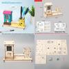 Diy Childrens Tech Science Model With Electric Function For Creative Learning
