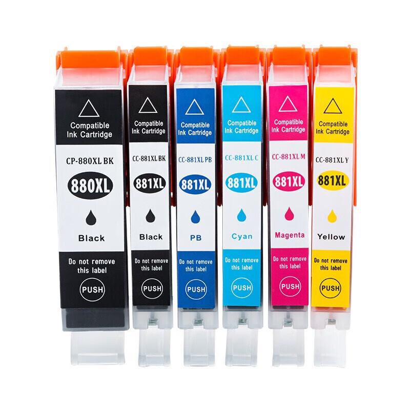 PGI-880XL/CLI-881XL Compatible Ink Cartridge Set for Canon Printers