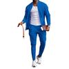 Men's Stand-up Collar Baseball Jacket & Long Pants Sports Set (2024)