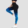 Gradient Tie-Dye Butt-Lifting Yoga Leggings: High-Elastic Fitness & Running Pants