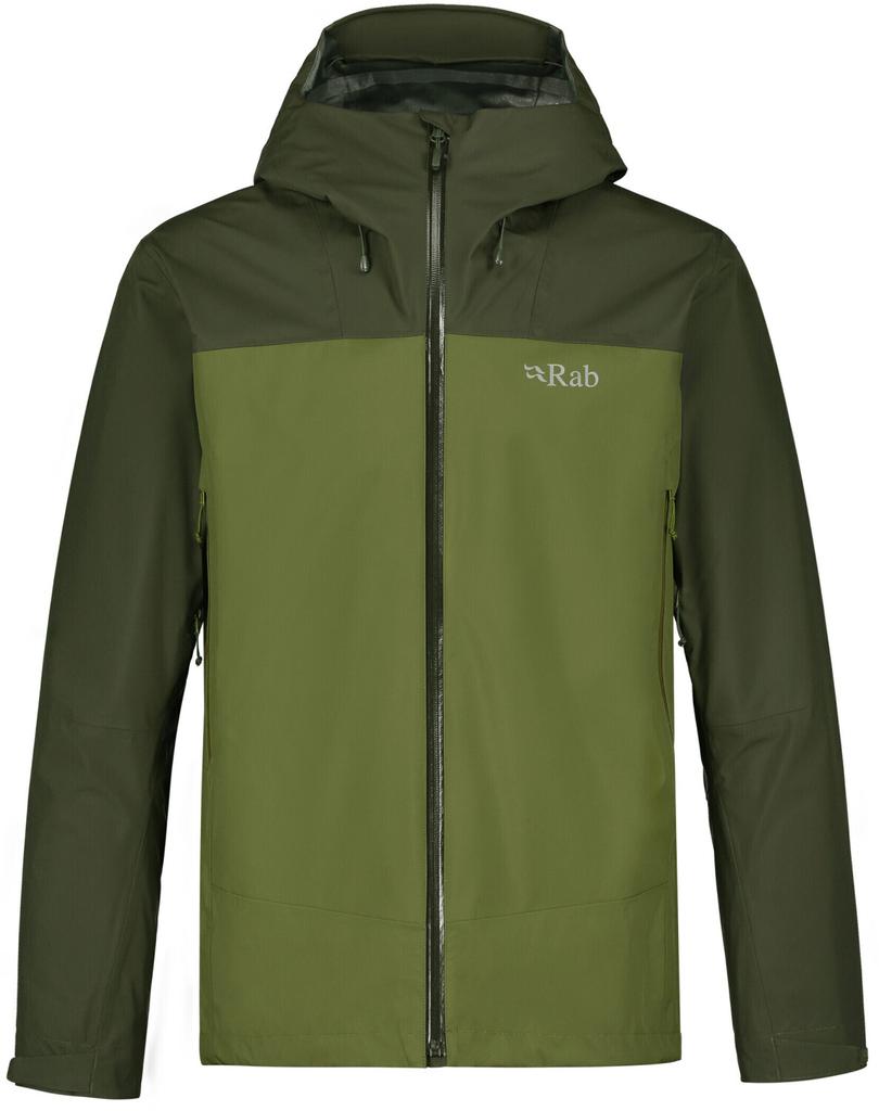 Куртка Rab Men's Arc Eco Waterproof Jacket army/chlorite green