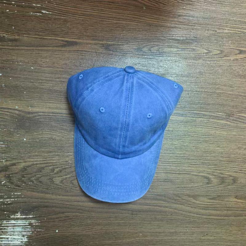 100% Baumwolle Pigment Vintage Used Gewaschen Dad Hat Sommer Baseballkappe Stil Baumwolle Snapback Kappe Hip Hop Für Frau