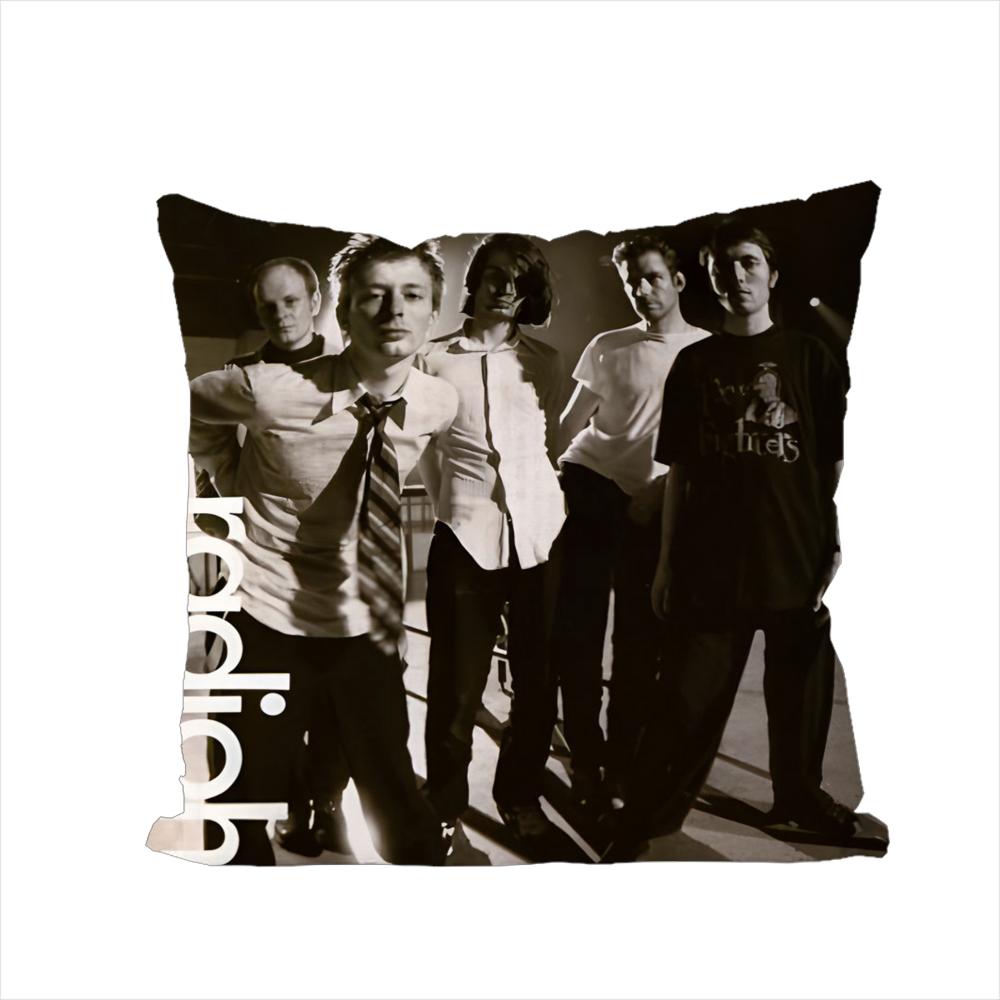 

RRadiohead In Rainbows Pillow Case For Car Sofa Decorative Home Doublesided Print Plush Square Throw Pillow Cushion Cover 30x30cm