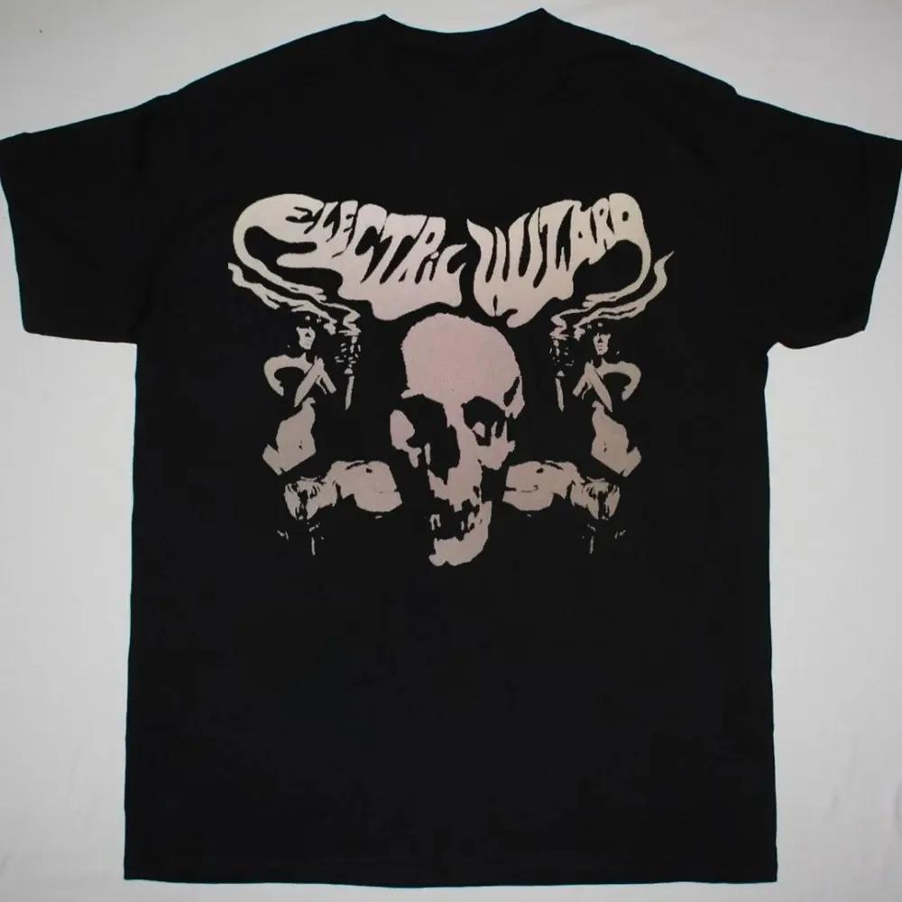Unisex Short Sleeve Crew Neck Cotton T Shirt Vtg Electric Wizard XXXXL