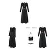The Nun 2 Cosplay Costume For Halloween With Polyester Dress For Stage Performance
