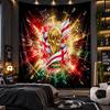 Wall Hanging Tapestry England Football Print Cloth for Living Room Bedroom Home Decor