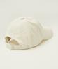 Seteo Small S Logo Corduroy Ball Cap Ivory