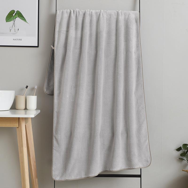 Towels are more absorbent than pure cotton, thickened, and large towels are soft and do not shed hair. Bath towels for men and women