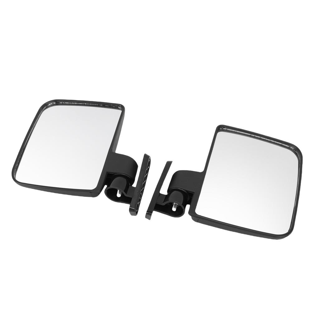 1 Pair Golf Cart Mirror Adjustable Golf Cart Side Rear View Mirrors Universal Replacement for Club Car