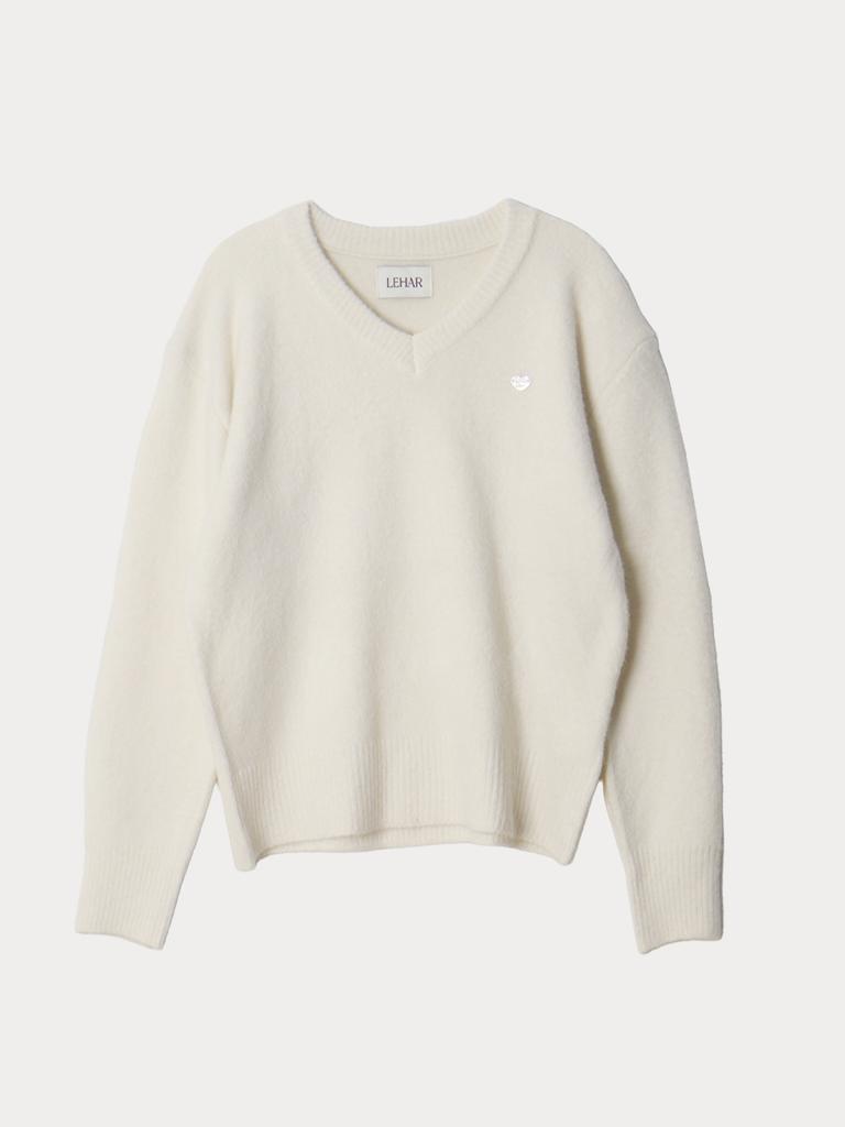 Mejongleuhaleu Candy V-Neck Knit 4 Colors
