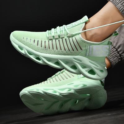 Adidași sport din plasă pentru bărbați pantofi de mers casual respirabili pentru bărbați, pantofi de alergare, la modă, ușoare, groși