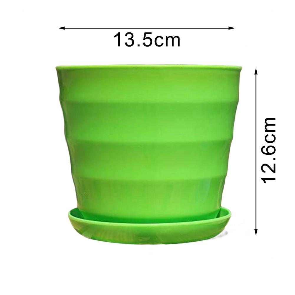 Blumentopf mit Drainage Imitation Blumentöpfe Stilvolle Pflanzgefäße