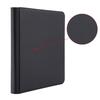 PAKESI Trading Card Album with 480 Card Inner PU Card PP Pockets for Collecting Other Cards Black 12-Pocket Storage, Pages, Pick-Up Storage,