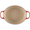 Cast Iron Roaster Le Creuset Signature Oval 35cm Cherry Red 8.9l (21178350602430)