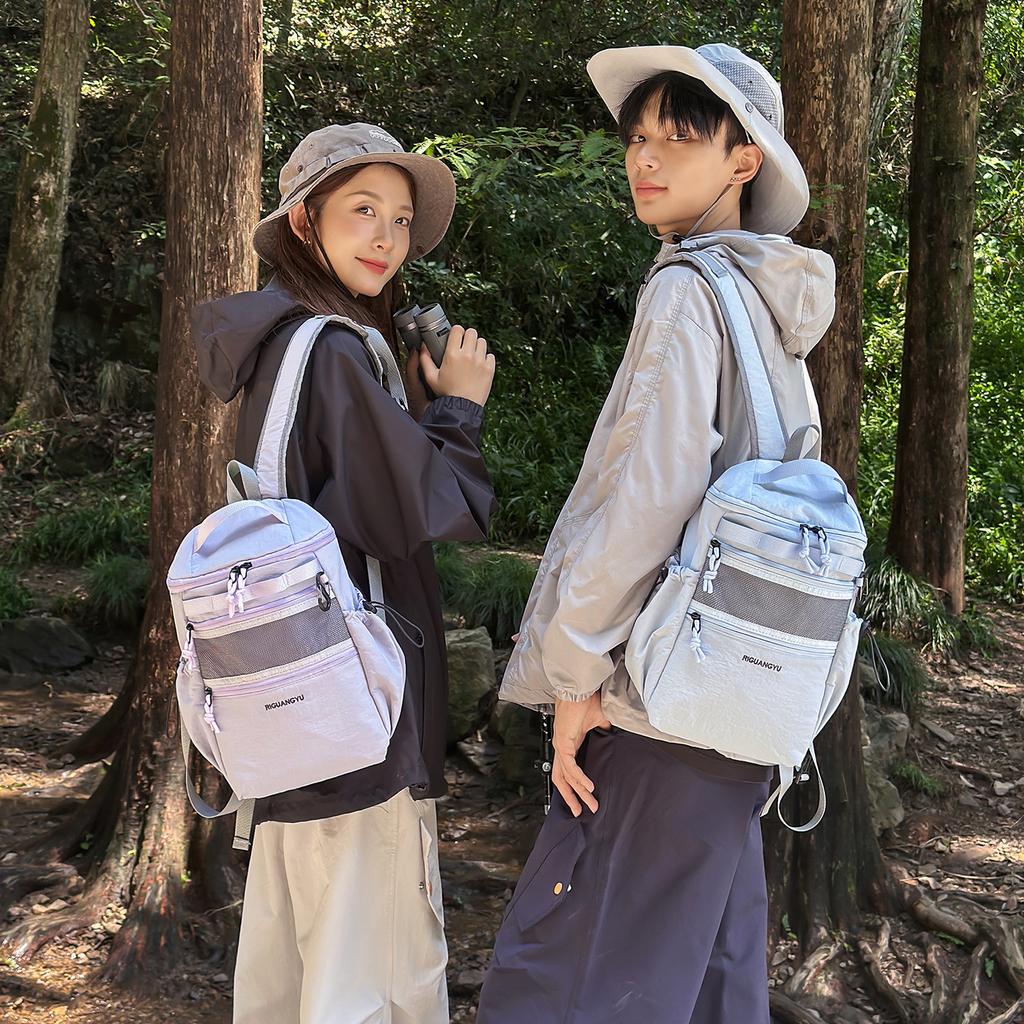 Schoolbag New Dopamine Backpack Outdoor Light Large Capacity Mountaineering Bag Japanese Versatile Fashion Student School Bag