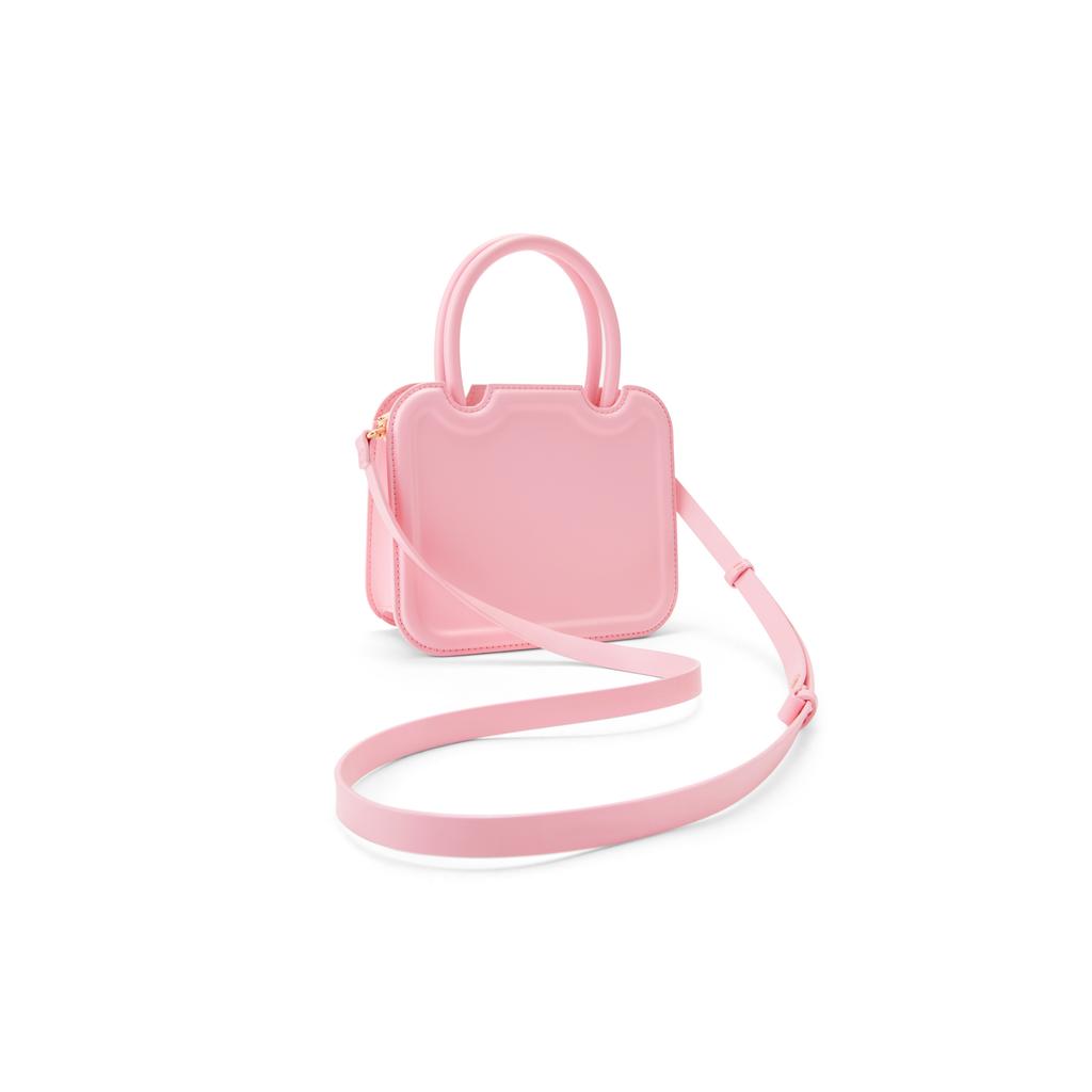 New CHARLES&KEITH Fabric Biscuit Bag Shoulder Bag Crossbody Bag Small Size Women's Multicolor CK2-30781598-1