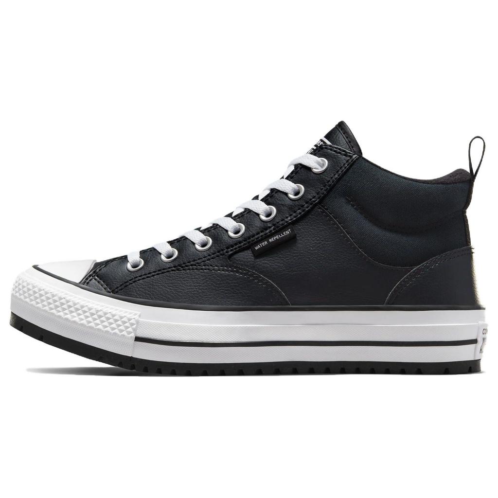 Converse Chuck Taylor All Star Mid Malden Street - Black White Unisex Sneakers A04477C