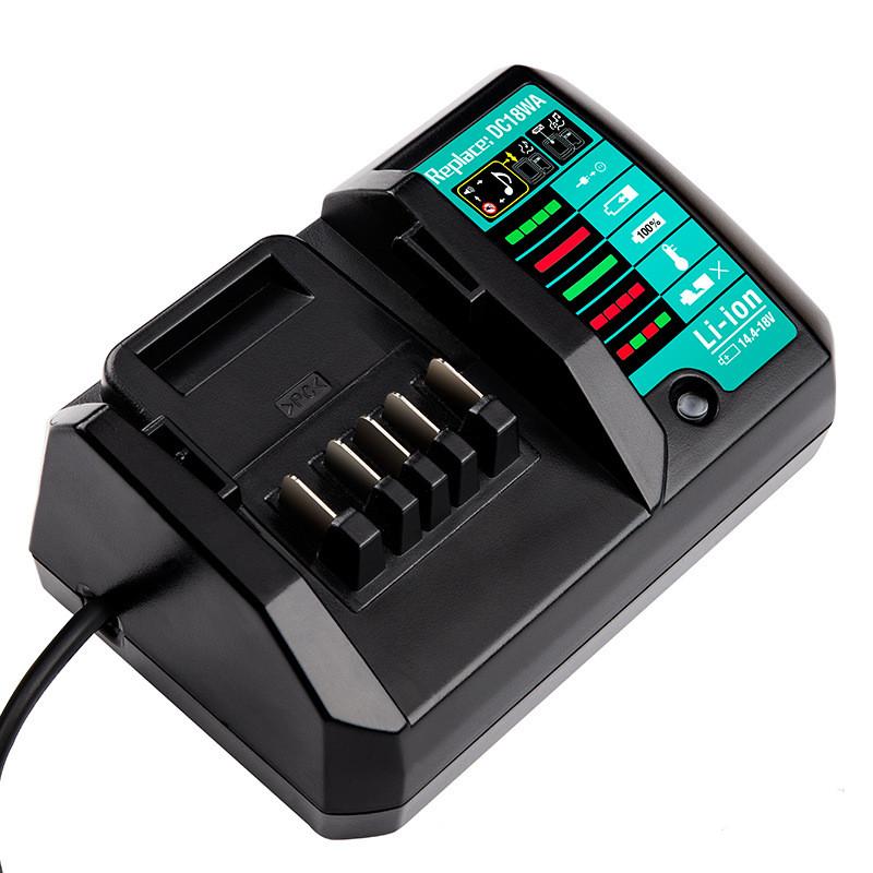 

Для Makita 14.4V-18V Li-Ion зарядное устройство DC18WA аккумуляторный электроинструмент BL1815G BL1413G зарядное устройство для литиевых аккумуляторов 100V-240V