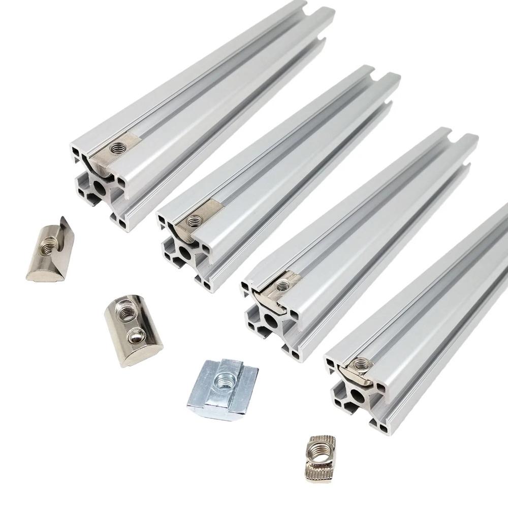 20X M3 M4 M5 M6 M8 M10 T Shape Block Sliding Nut Hammer Spring Ball for 20 30 40 45 Series Aluminum Profile Extrusion Slot Track