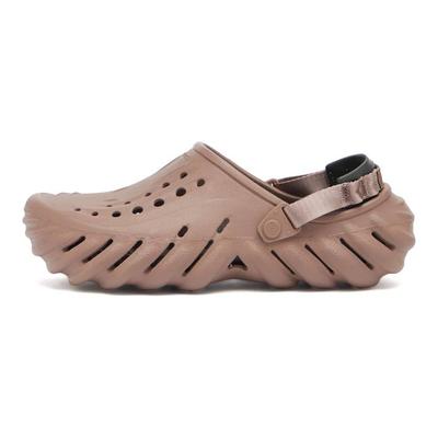 Echo Comfort Temperamento Zapatos con Agujeros Unisex Marrón Oscuro