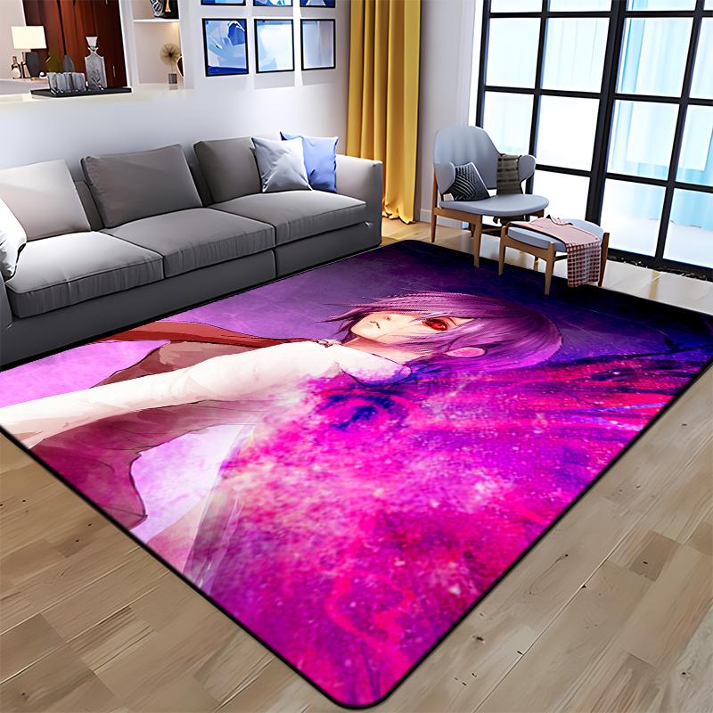 Anime Tokyo Ghoul Kunst Gedruckt Teppich für Wohnzimmer Große Fläche Teppich Weiche Matte E-sports Stuhl Teppiche Alfombra Geschenke Dropshopping