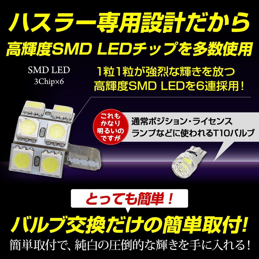 YOURS SUZUKI Suzuki y501-009 Car Specific Design LED License Lamp License Lamp HUSTLER Custom Parts Accessories Dress Up [2] M