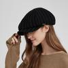 Kenmont Retro Linen Beret Peaked Hat for Women