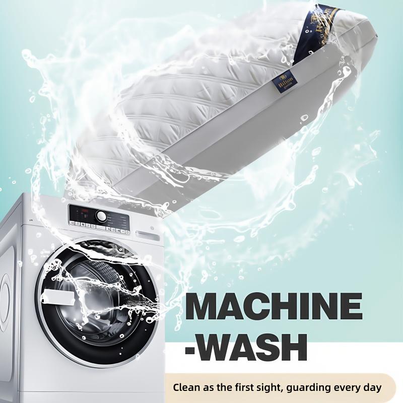 2 Stück Luxus Fünf-Sterne-Hotel Kissenkern, Hypoallergen, Superdick, Flauschig, Tiefschlafunterstützung, Nackenschutz, Reißverschluss