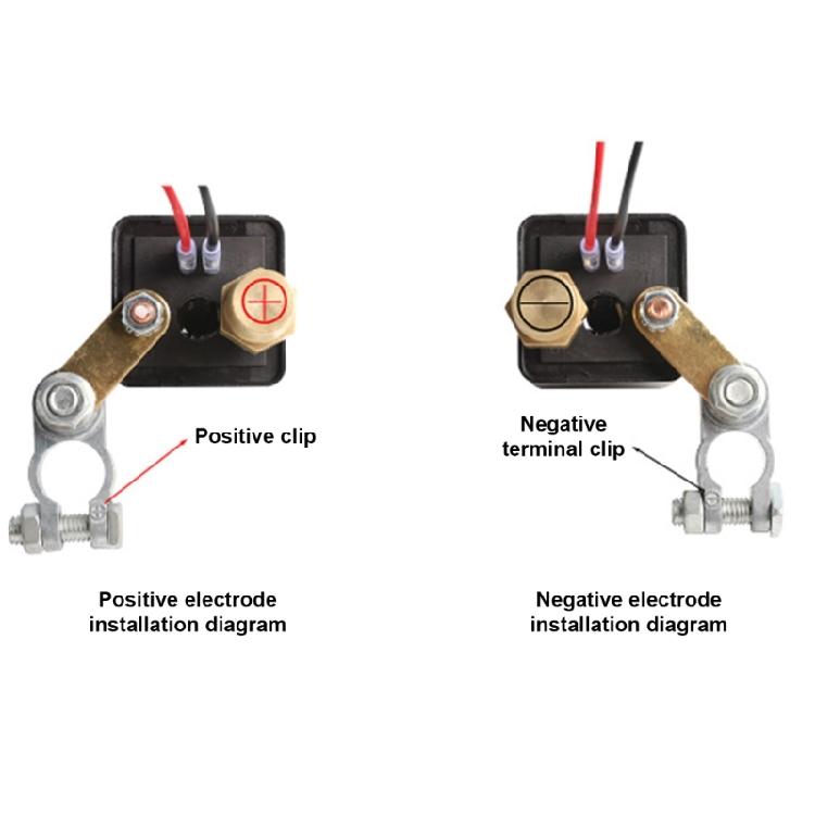 Wireless 12V 24V Battery Disconnect Switch Remote Controlled Suitable for Car ATVs Trucks Boats with Anti Theft Features